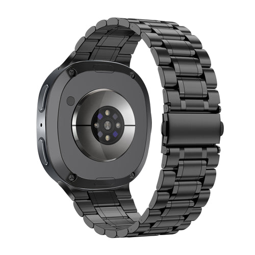 Bandz Bracelet acier 'Deluxe' Samsung Galaxy Watch 8 - 40mm (noir)