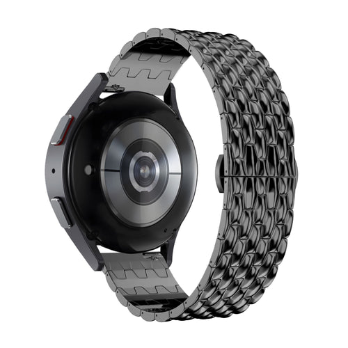 Bandz Huawei Watch GT 7 Pro Steel Strap 'Dragon' (Black)
