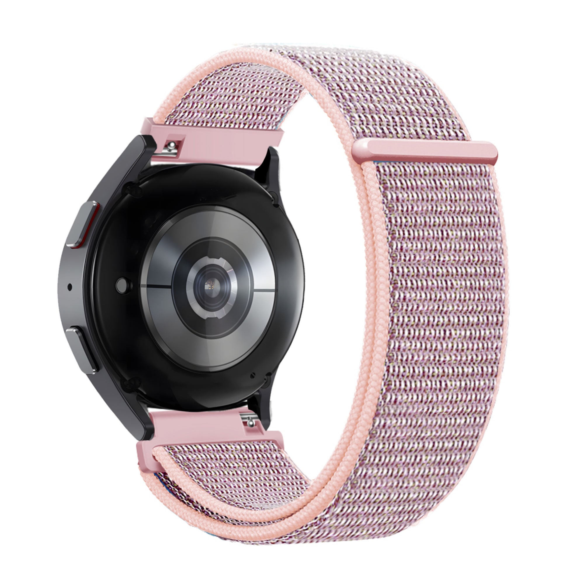 Bandz Garmin Vivomove Trend Nylon Loop Armband (Rosa)