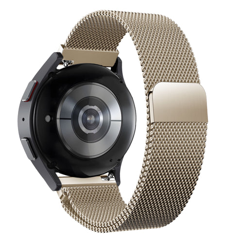 Bandz Correa milanesa Loop Garmin Vivomove 3 (champán dorado)