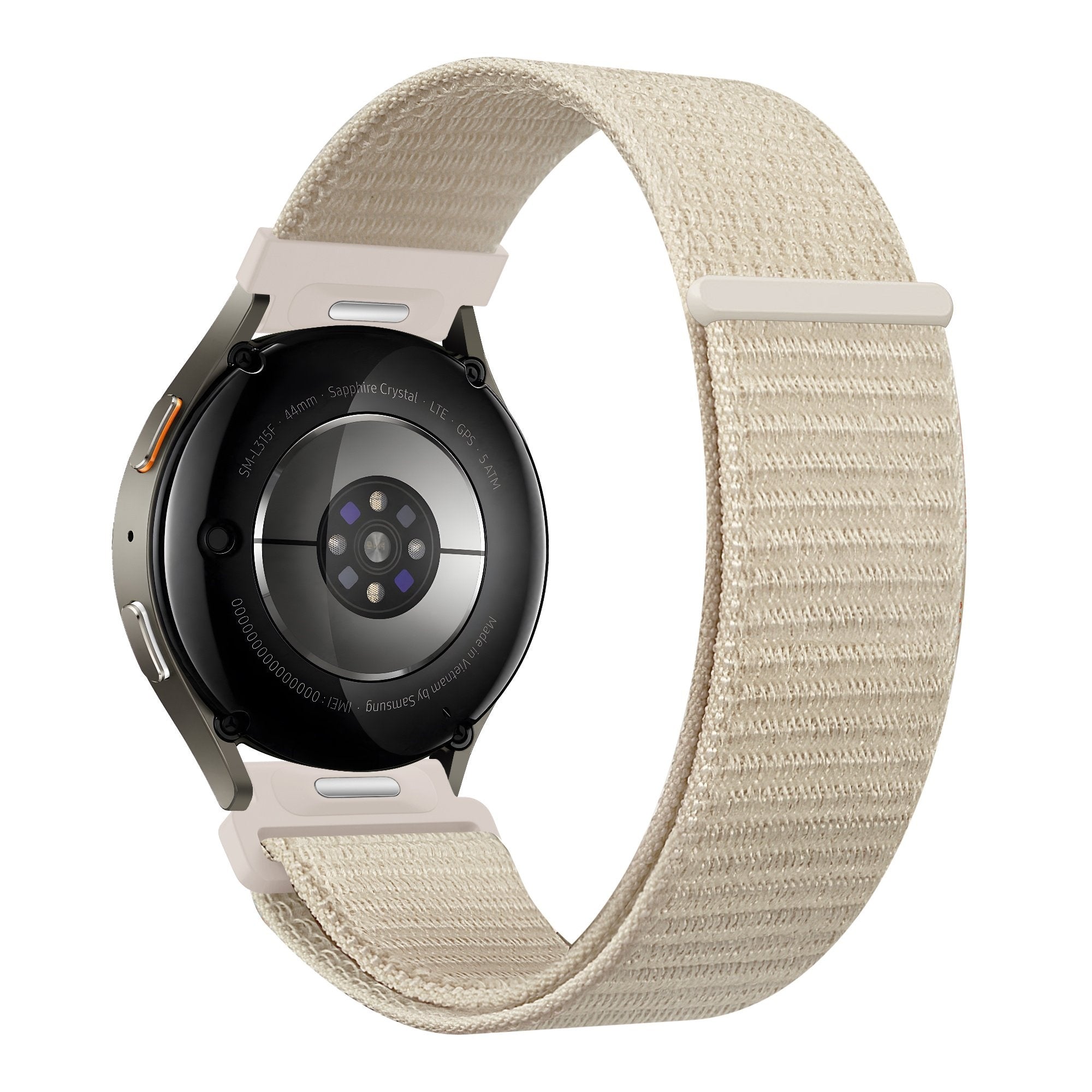 Bandz Amazfit Active 2 Nylon Strap 'Easy Fit' (Starlight)