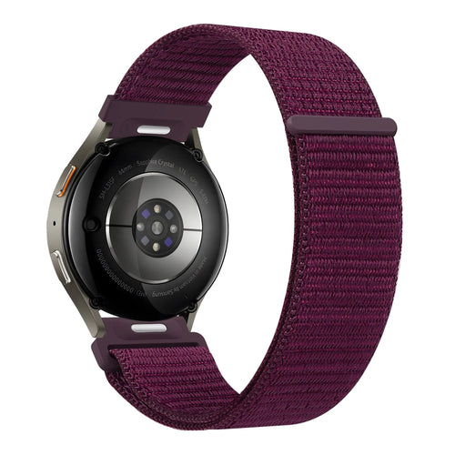 Bandz Correa nylon 'Easy Fit' OnePlus Watch 3 - 43mm (ciruela)