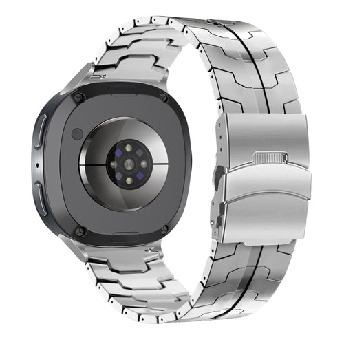 Bandz Correa titanio 'Iron' Samsung Galaxy Watch 8 - 44mm (plateado)