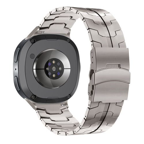 Bandz Samsung Galaxy Watch 8 - 40mm Titanarmband 'Iron' (Titan)