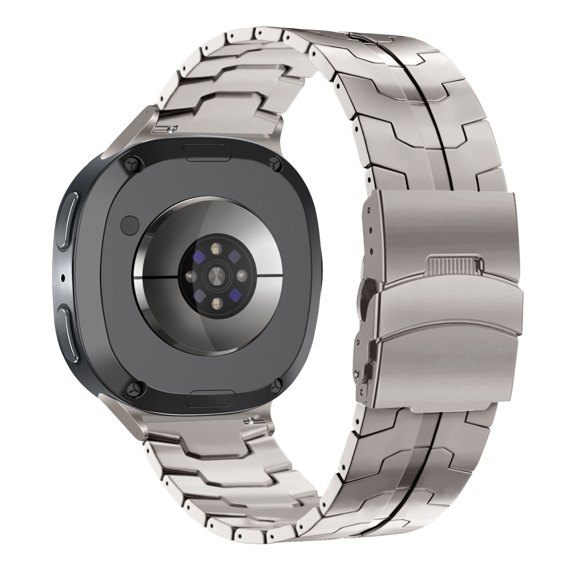Bandz Samsung Galaxy Watch 8 - 40mm Titanium Strap 'Iron' (Titanium)