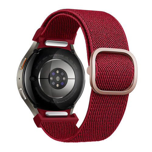 Bandz Bracelet elastique 'Easy Fit' Samsung Galaxy Watch 4 - 44mm (rouge)