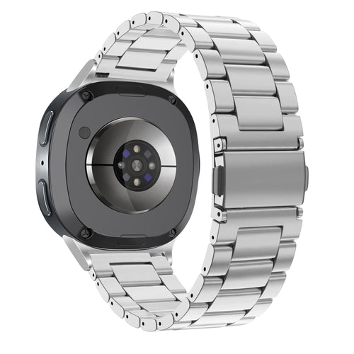 Bandz Samsung Galaxy Watch 8 - 40mm Steel Strap 'Classic' (Silver)
