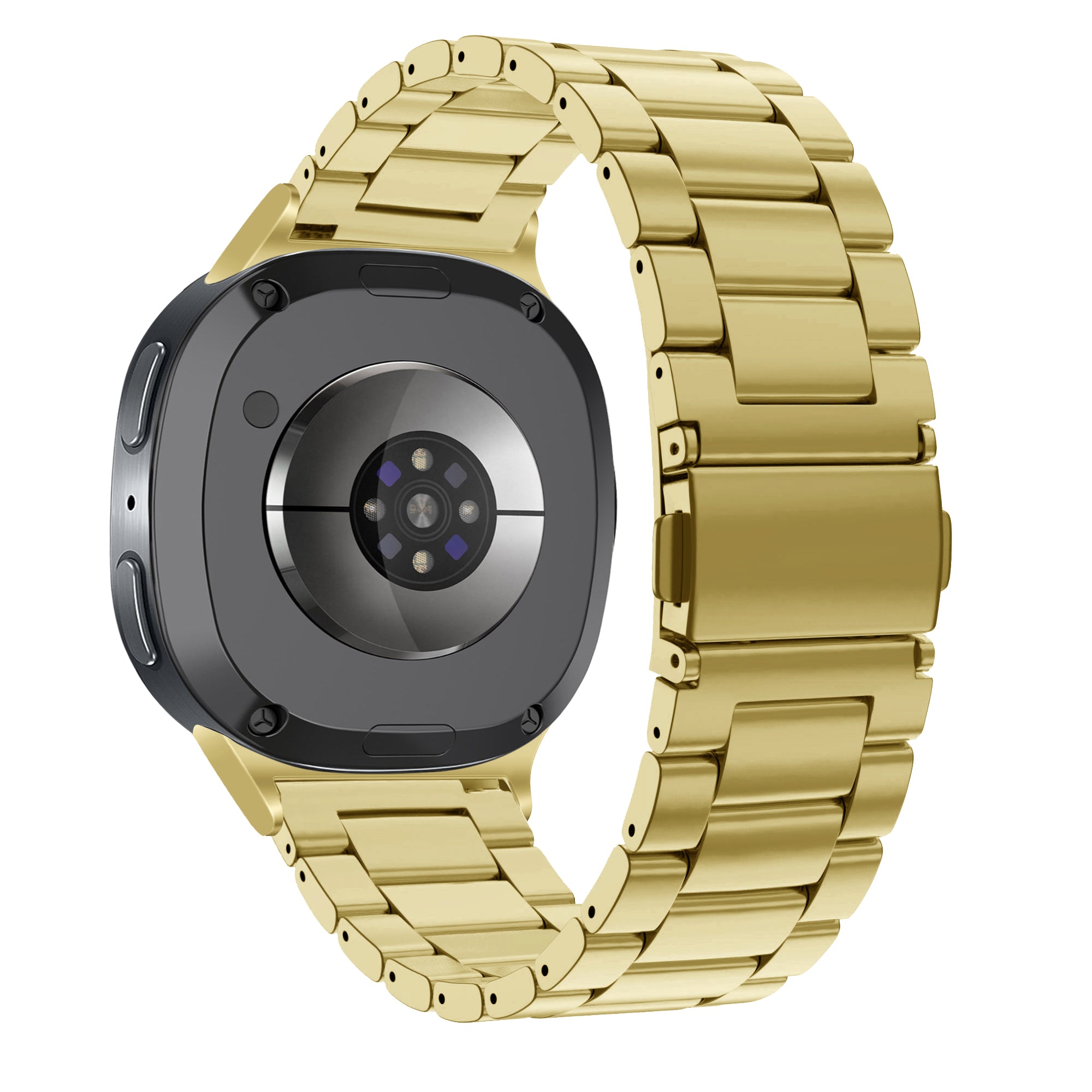 Bandz Samsung Galaxy Watch 8 - 44mm Steel Strap 'Classic' (Gold)