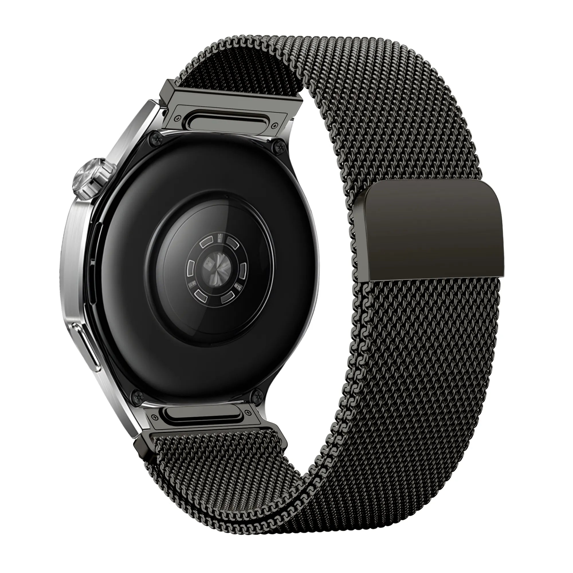 Bandz Bracelet milanais 'One Push' Huawei Watch GT 3 Pro 46mm (gris titane)