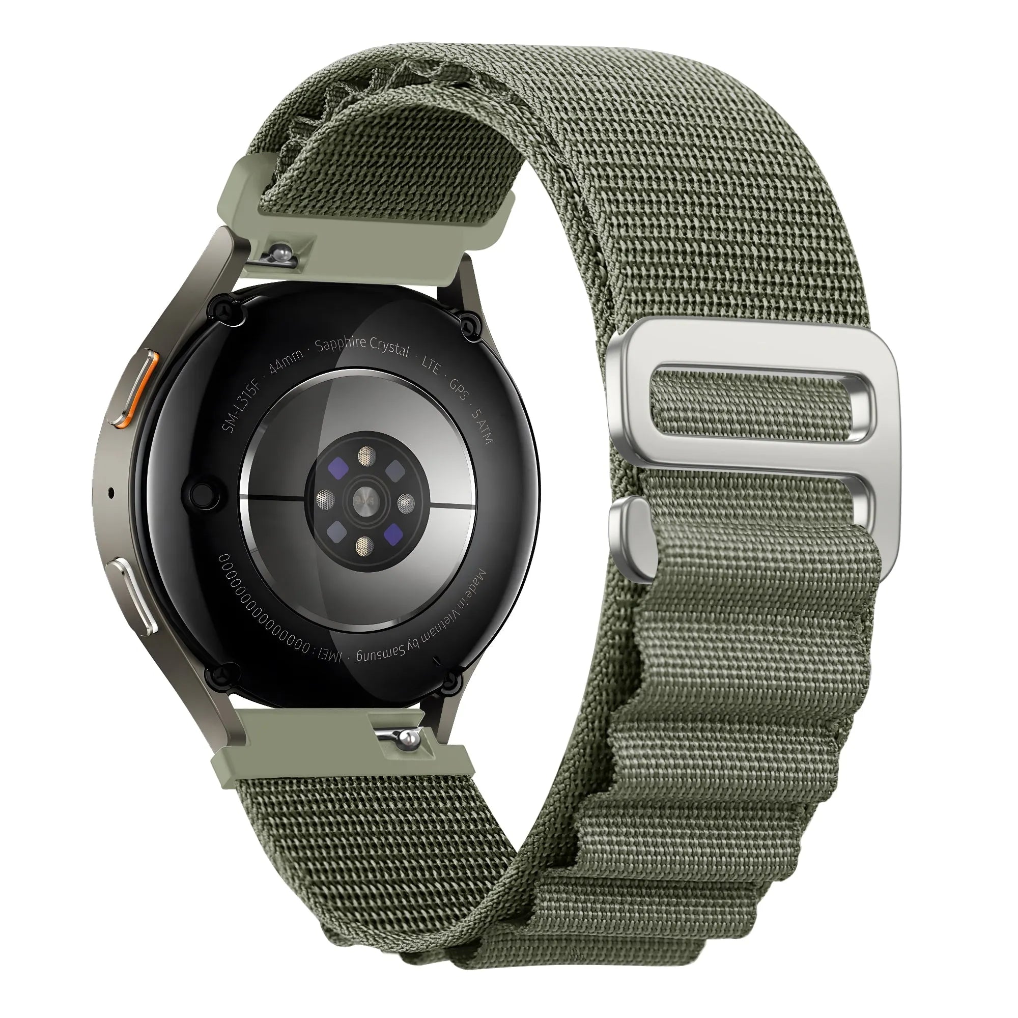 Bandz Polar Ignite Alpine nylon band (olijf)