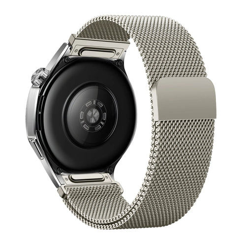 Bandz Huawei Watch GT 2 42mm Milanese Armband 'Easy fit' (Polarstern)