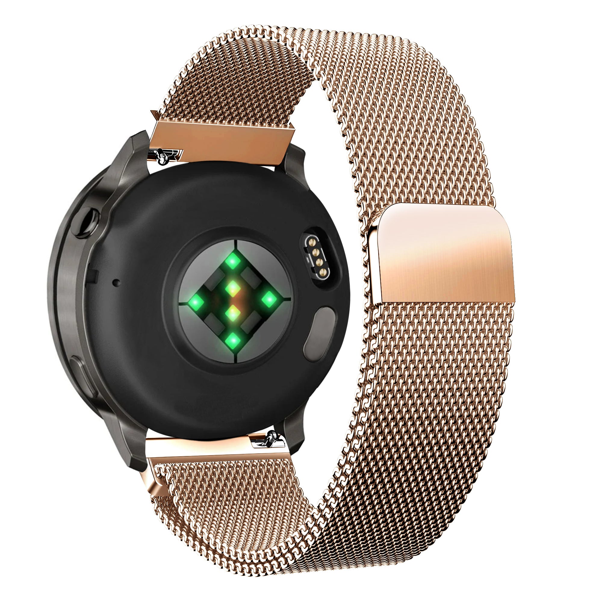 Bandz Garmin Venu 2s Milanese Loop Armband (Roségold)