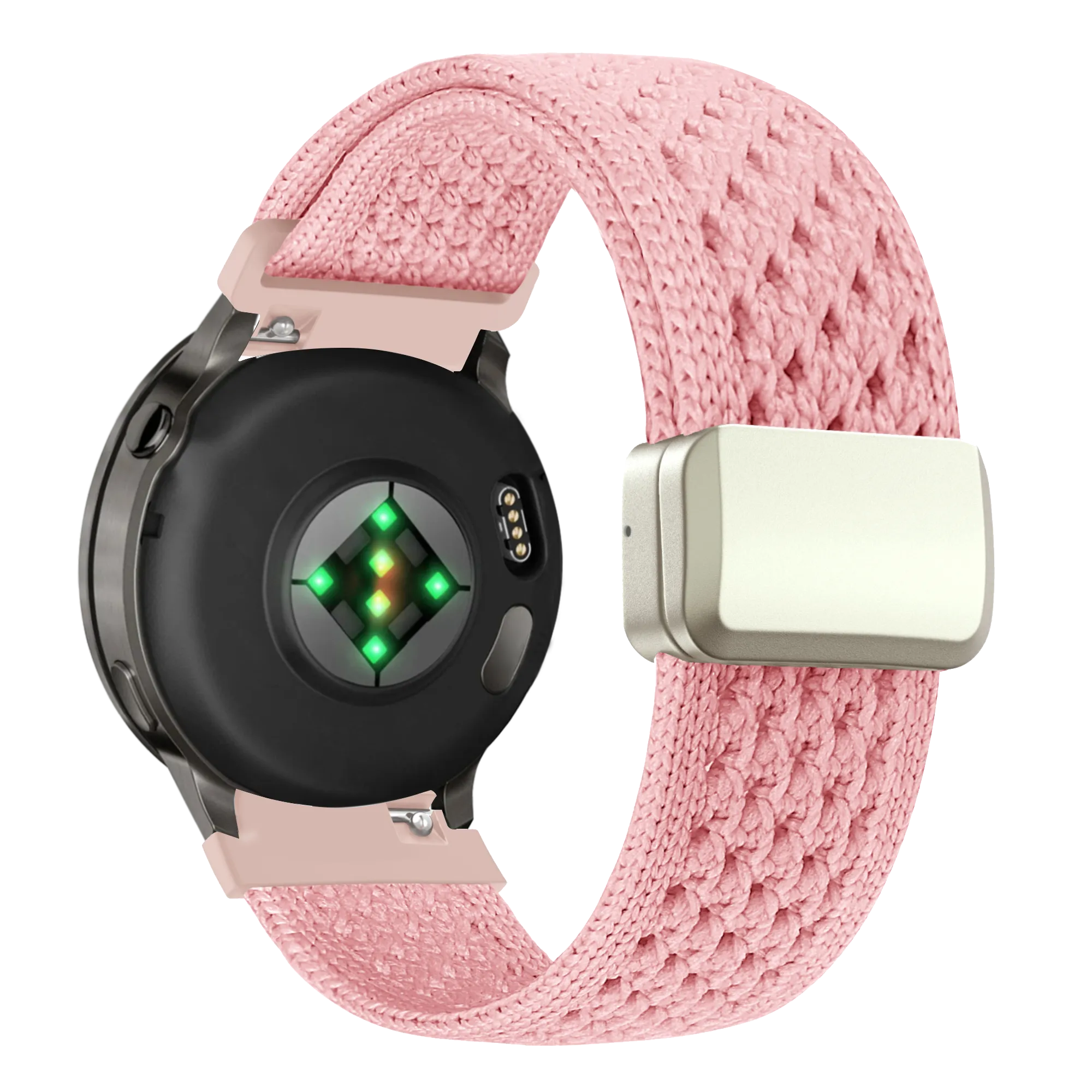 Bandz Garmin Bounce 2 Vintage Nylon Strap (Pink)