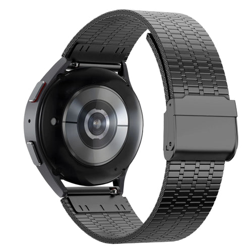 Bandz Suunto Race 2 Verstellbares Stahlarmband (Schwarz)