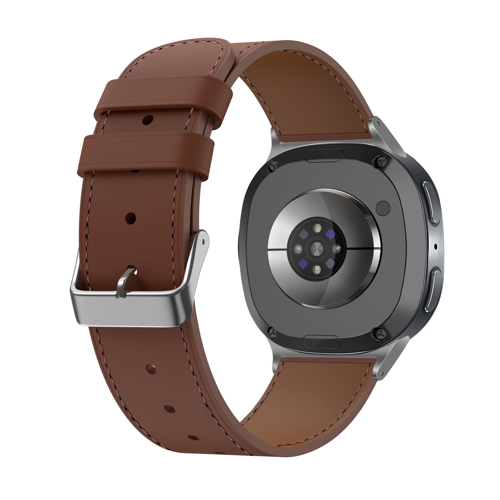 Bracelet cuir Modern Samsung Galaxy Watch 8 - 44mm (marron)