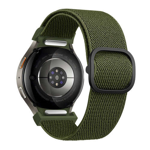 Bandz Samsung Galaxy Watch 5 - 40mm elastische band 'Easy fit' (groen)