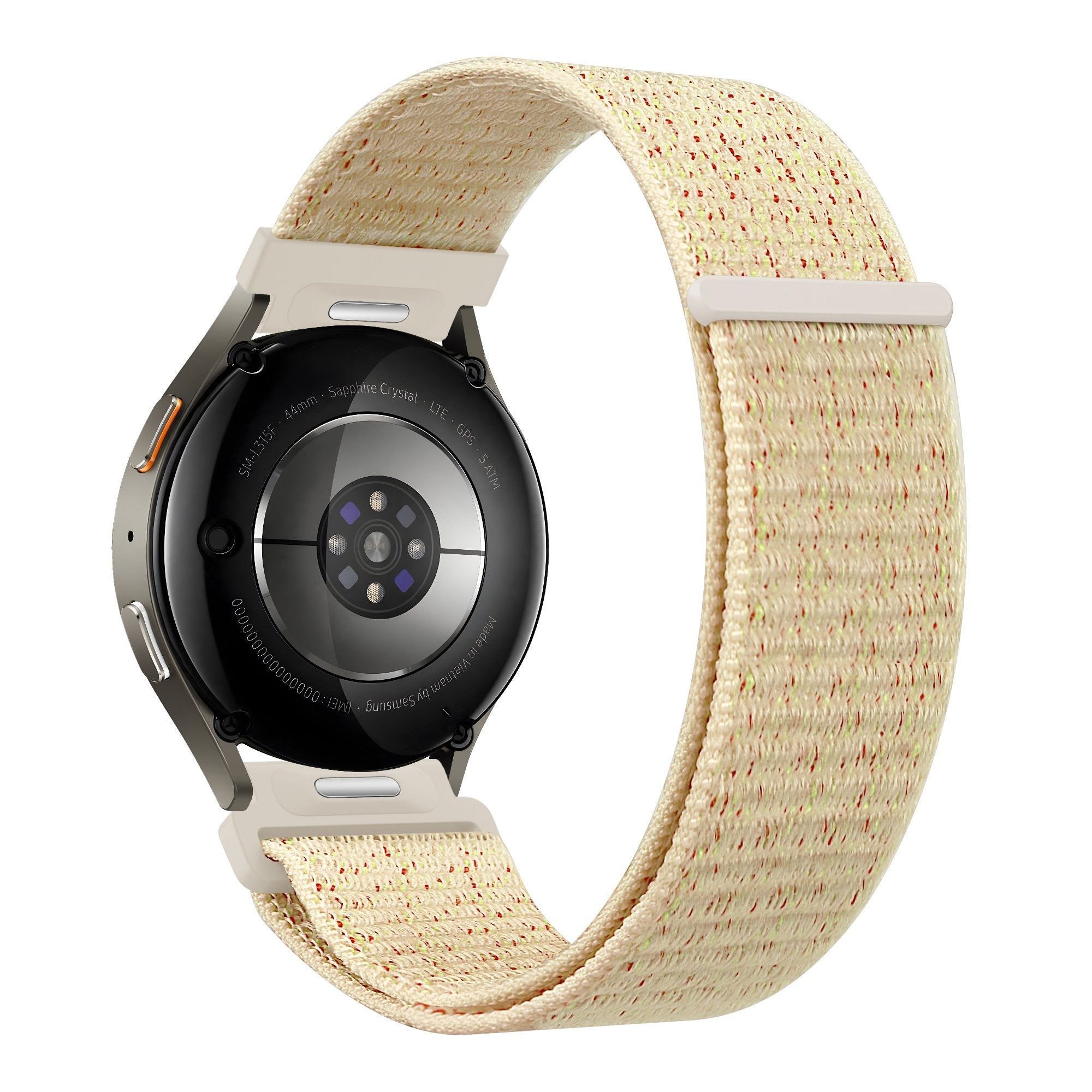 Bandz Samsung Galaxy Watch 5 - 40mm Nylon Strap 'Easy Fit' (Blossom)