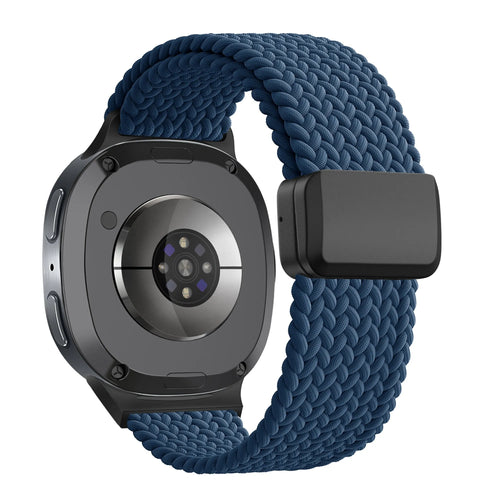 Bandz Correa trenzada magnética Samsung Galaxy Watch 9 - 44mm (azul oscuro)