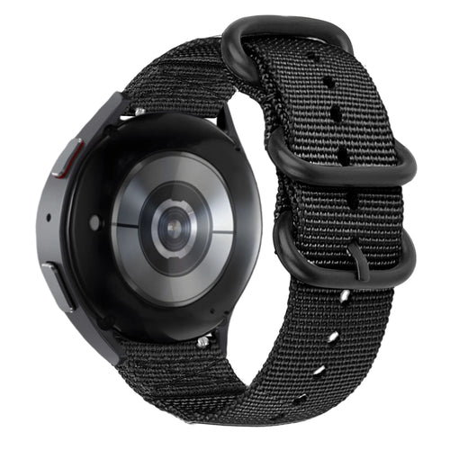 BALR Fossil Gen 5 Nylon Strap with Buckle (Black)