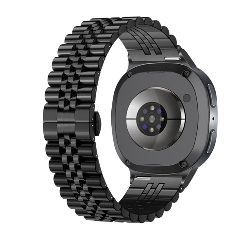 Samsung Galaxy Watch 8 - 40mm Jubilee Steel Strap (Black)