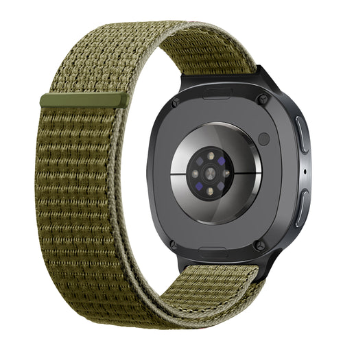 Correa nylon Samsung Galaxy Watch 8 - 40mm (oliva)