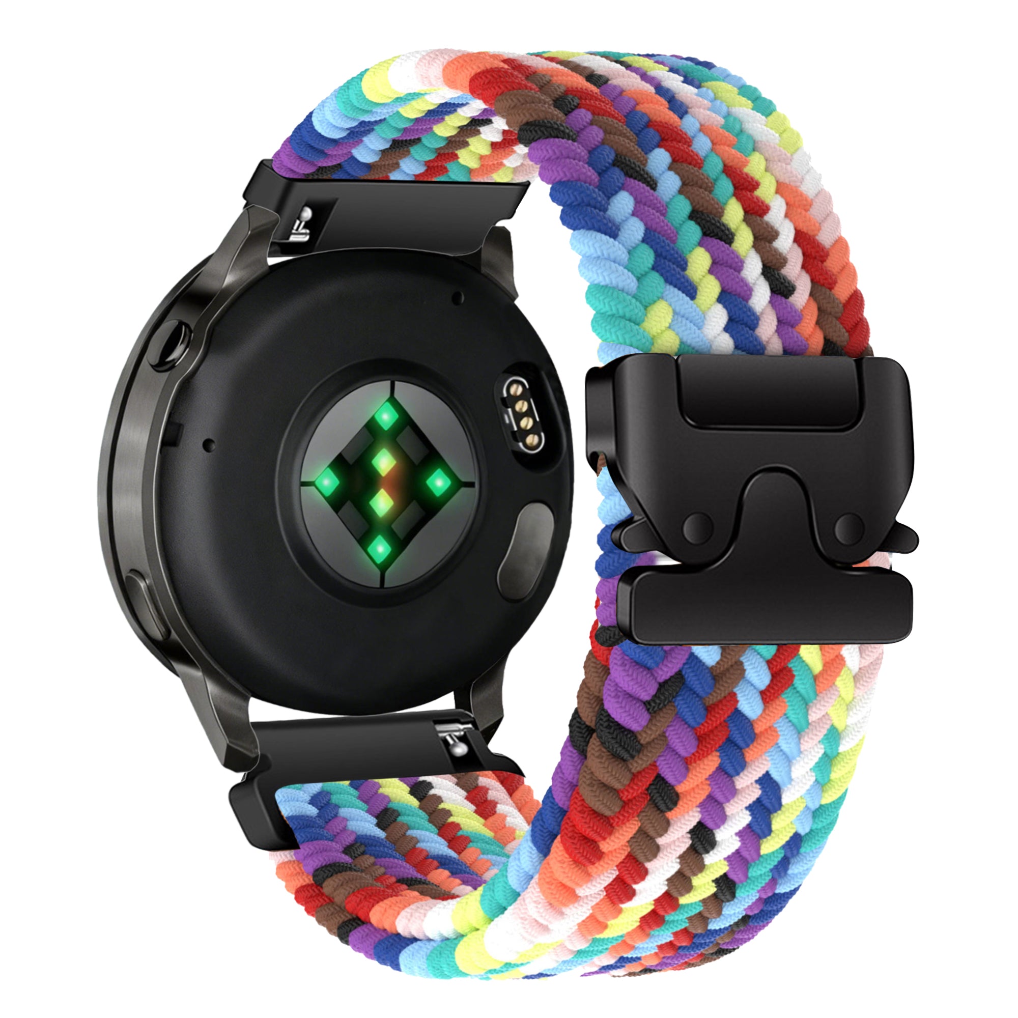 Bandz Correa trenzada ‘Parachute’ Garmin Venu 2s (arcoíris)