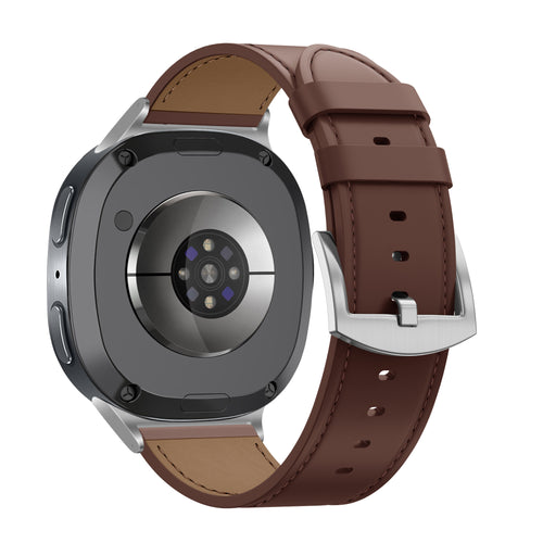 Bandz Bracelet cuir 'Classic' Samsung Galaxy Watch 8 Classic (marron)