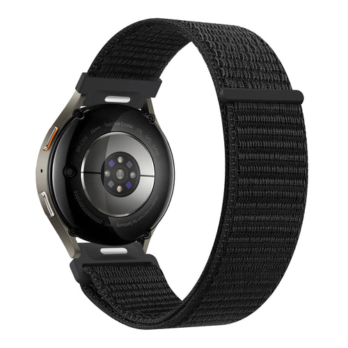 Bandz Correa nylon 'Easy Fit' Samsung Galaxy Watch 46mm (negro)