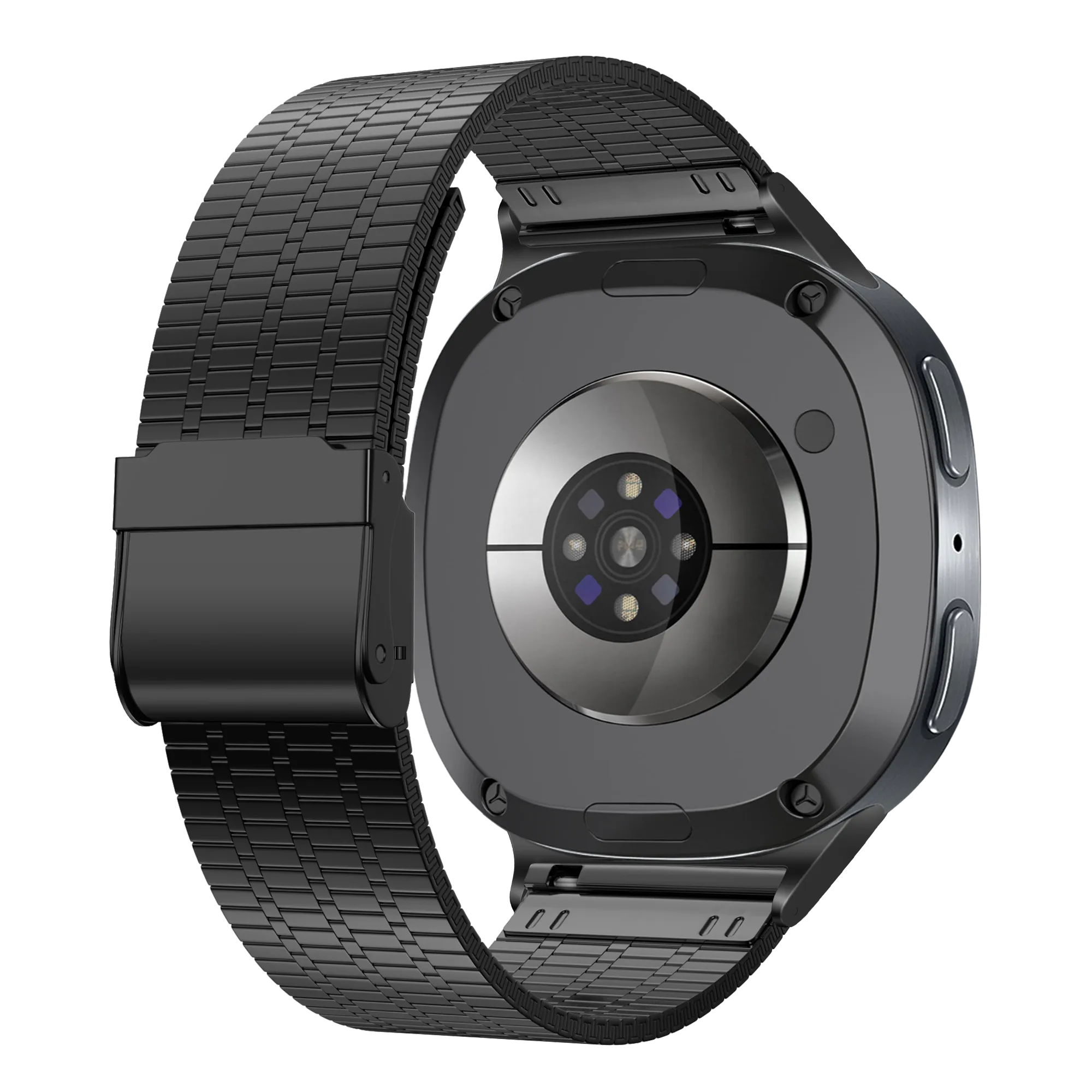 Samsung Galaxy Watch 8 - 44mm Feines Stahlarmband (Schwarz)