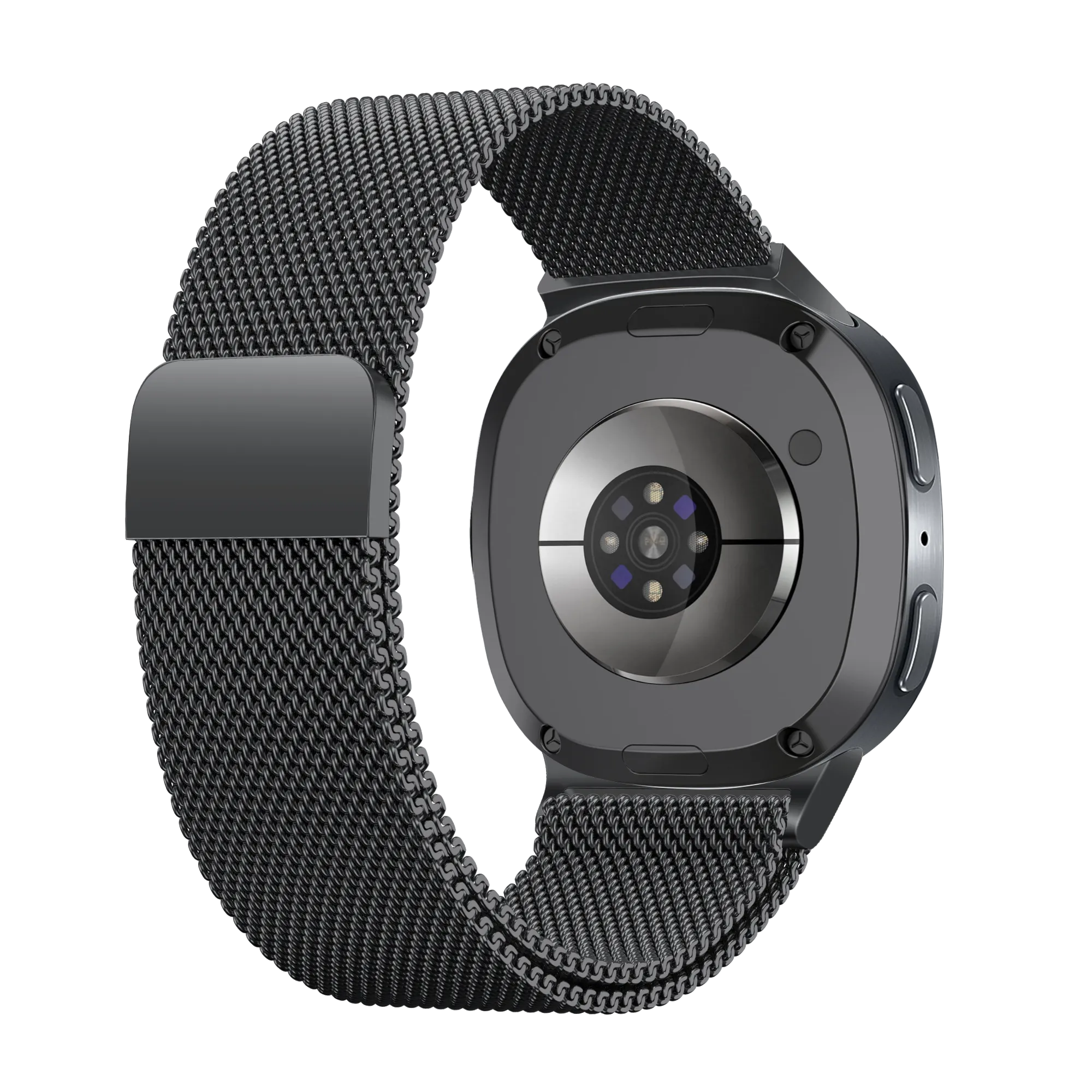 Samsung Galaxy Watch 8 - 44mm Milanese Armband (Space Grau)