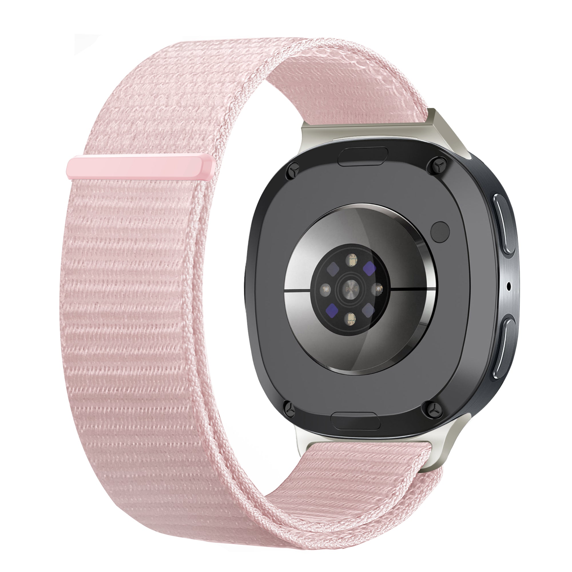 Samsung Galaxy Watch 8 Classic Nylonarmband (Hell Rosa)