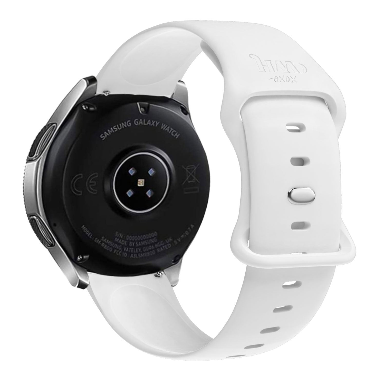 xoxo Wildhearts Samsung Galaxy Watch 6 - 40mm Silikonarmband (Weiß)
