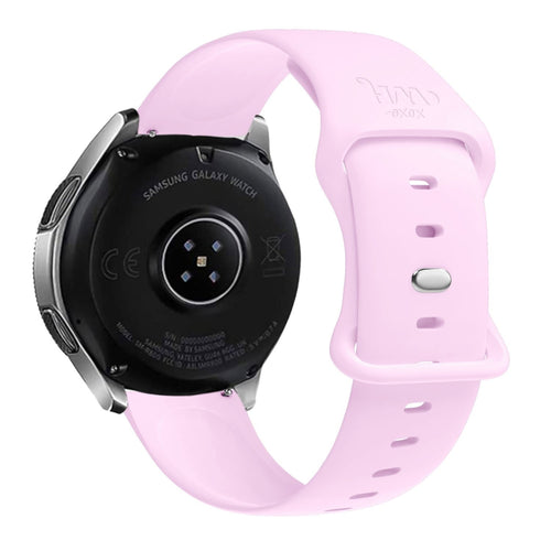 xoxo Wildhearts Samsung Galaxy Watch Active Silicone Strap (Bright Pink)