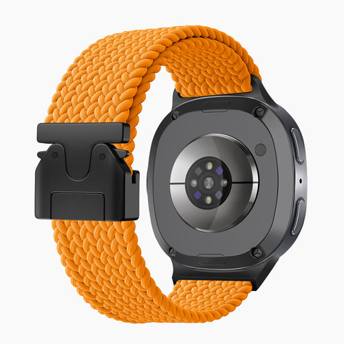 Bracelet tissu avec boucle Samsung Galaxy Watch 8 Classic (orange)