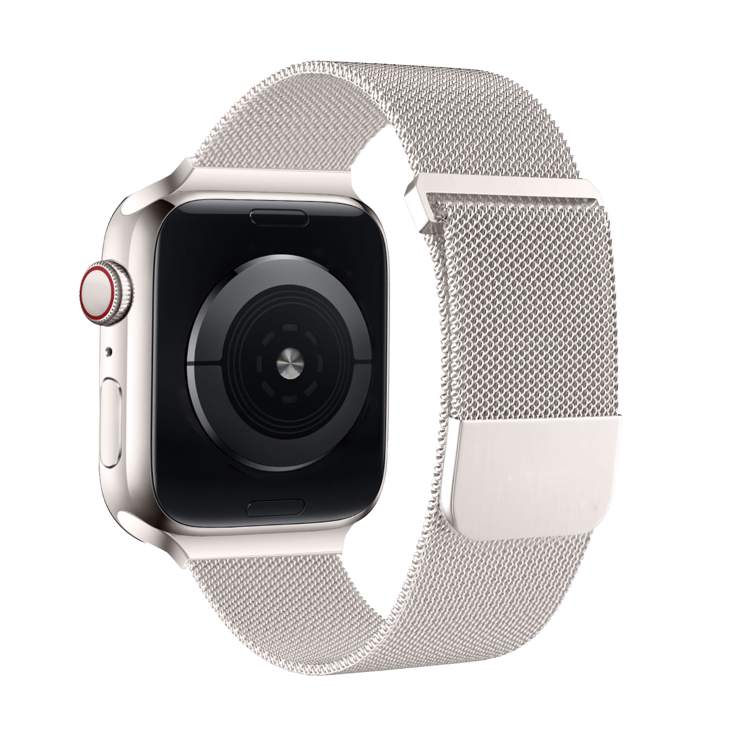 Bandz Apple Watch Ultra Milanese Loop Strap (Starlight)