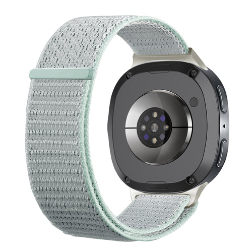 Bracelet nylon Samsung Galaxy Watch 8 - 40mm (cyan clair)