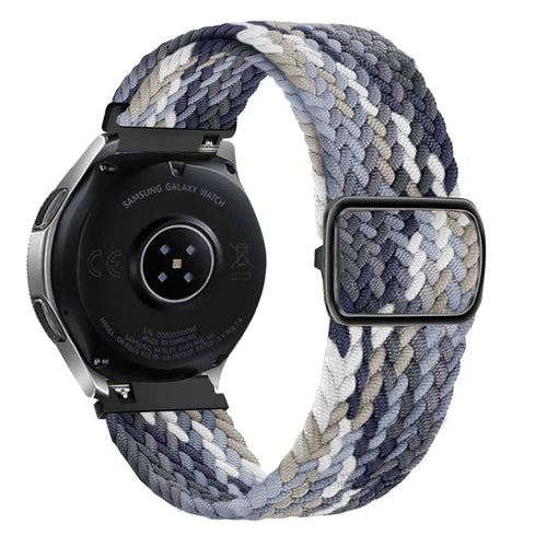 Withings ScanWatch Nova verstelbaar geweven bandje (zwart/wit)