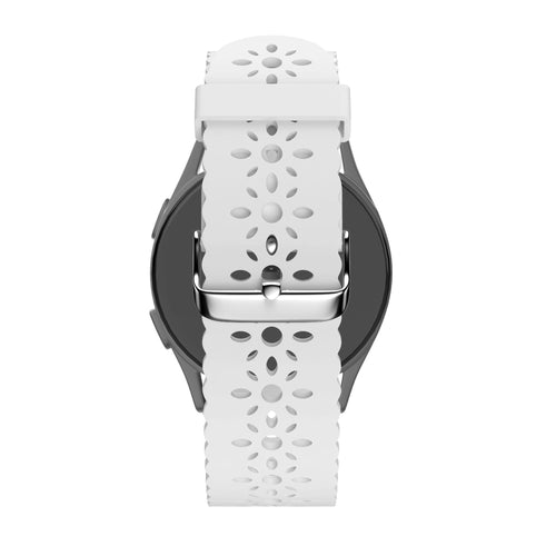 Bandz Correa silicona estampada Amazfit Active 3 Premium (blanco)