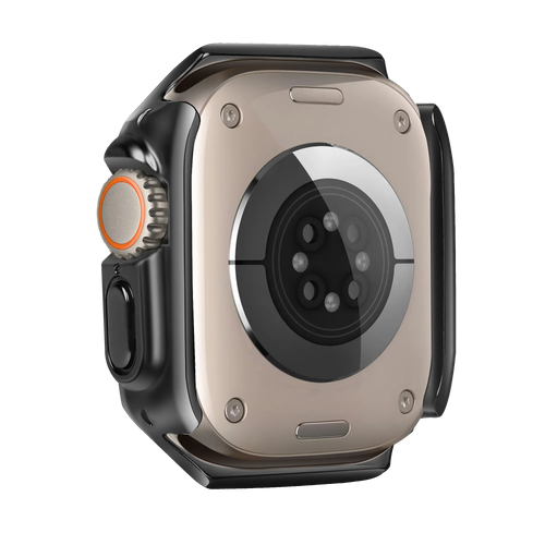 Bandz Funda TPU galvanizado Apple Watch Ultra - 49mm (negro)