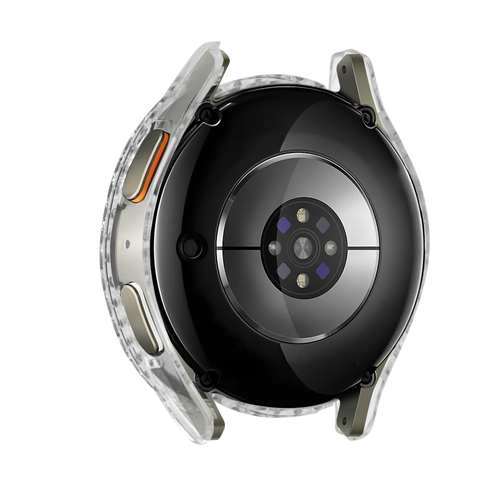 Funda diamante con vidrio Samsung Galaxy Watch 7 - 40mm (transparente)