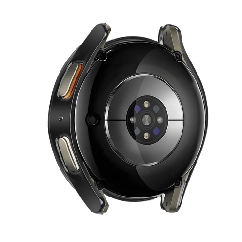 Funda diamante con vidrio Samsung Galaxy Watch 7 - 40mm (negro)