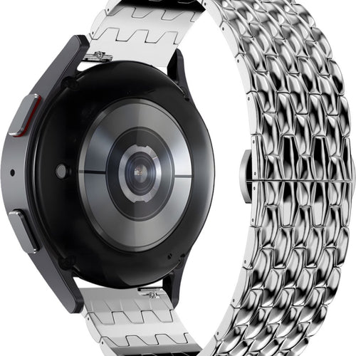 Bandz Bracelet acier inoxydable 'Dragon' universel 20mm (argent)