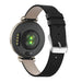 Correa reloj cuero 14mm - universal (negro)