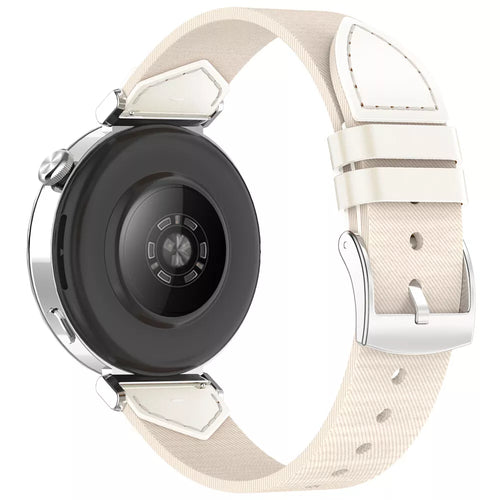 Correa nylon híbrido Huawei Watch GT 4 - 41mm (blanco estrella)