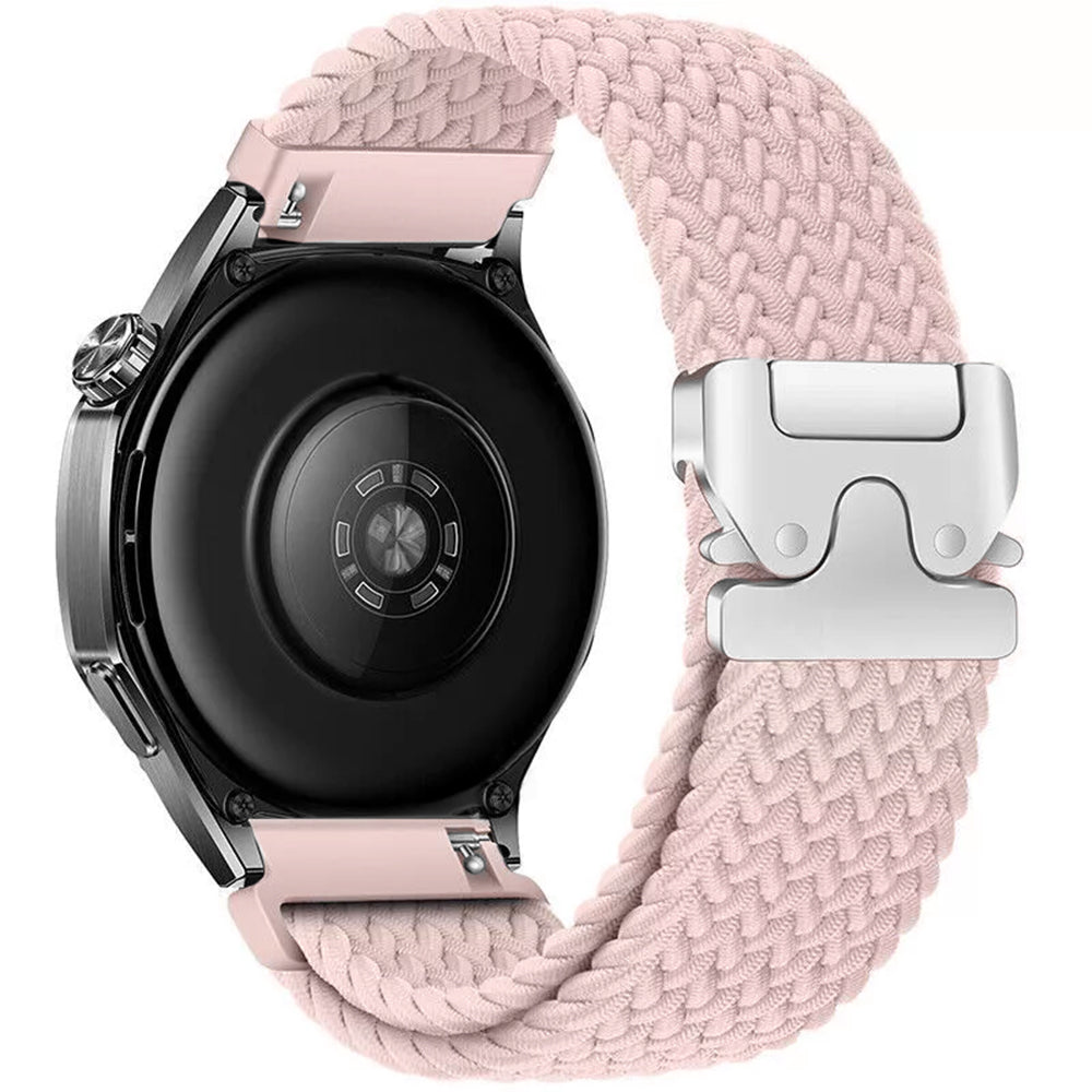 Withings Scan Watch Light geflochtenes Band mit P-Schnalle (Rosa)