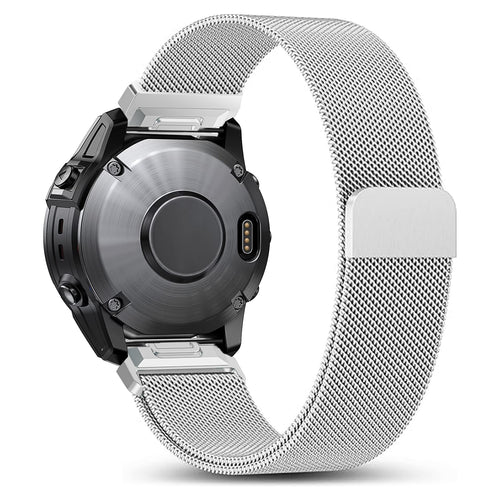 Garmin Forerunner 945 Premium Milanese Strap (Silver)