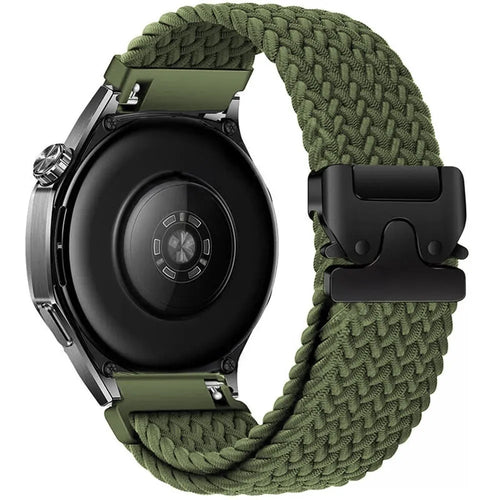Correa entrelazado con hebilla Amazfit Balance 2 (verde)