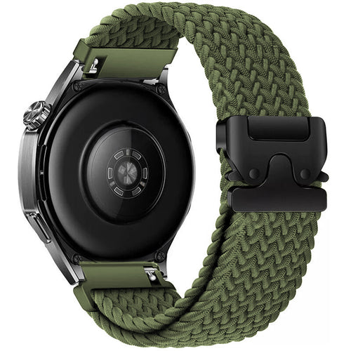 Bracelet tissé avec boucle Garmin Vivoactive 4 (vert)