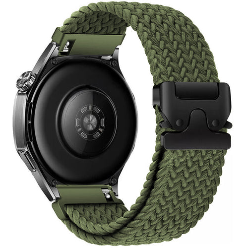 Samsung Galaxy Watch 7 - 40mm Braided Strap with P-Buckle (Green)