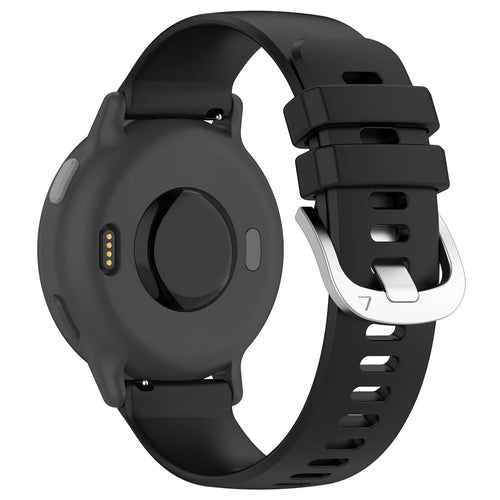 Garmin Approach S50 Klassisches Silikonarmband (Schwarz)